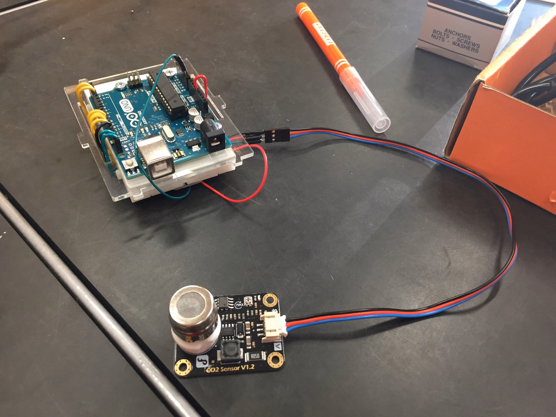 Sensing device in the field