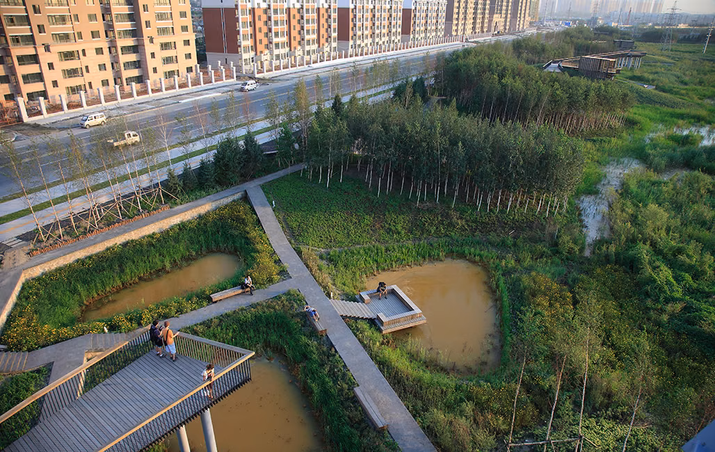 Kongjian Yu / Turenscape, Harbin Qunli Stormwater Park