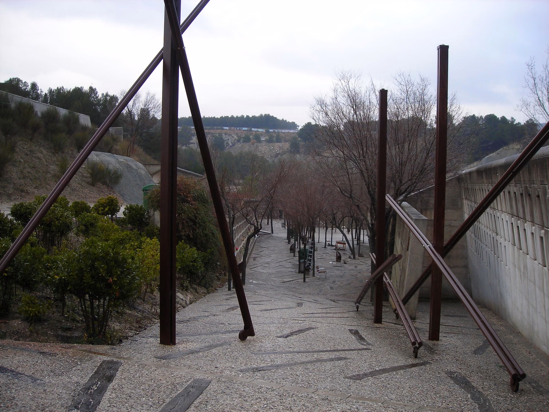 Enric Miralles & Carme Pinós, Igualada Cemetery, Barcelona, 1984