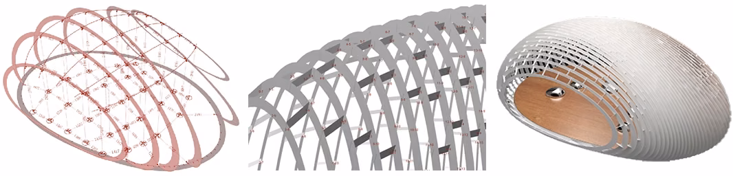 Z+T Studio, parametric construction
