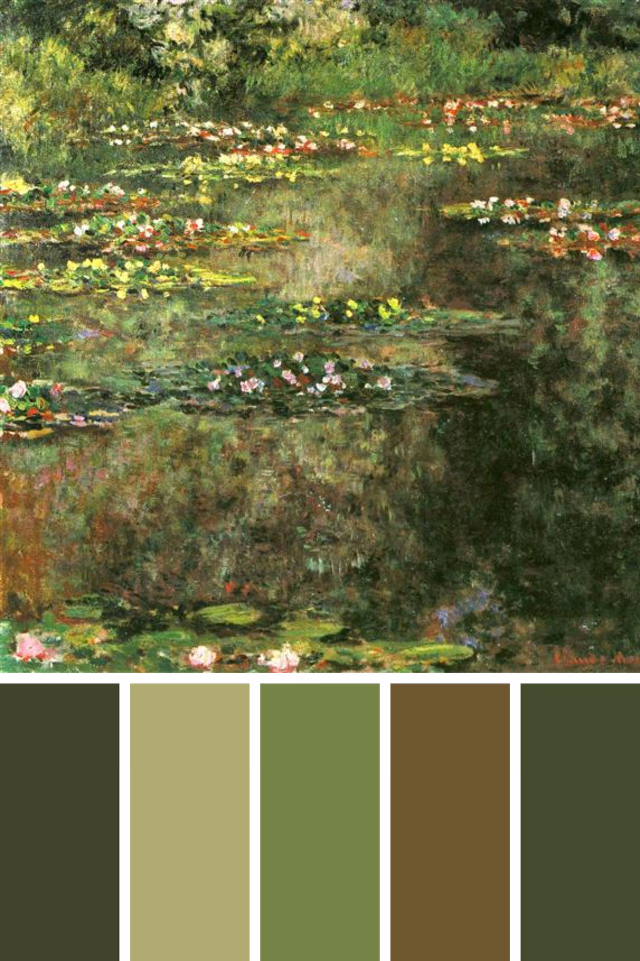 Claude Monet, Water Lilies, 1904