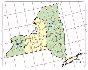 State Plane zone detail