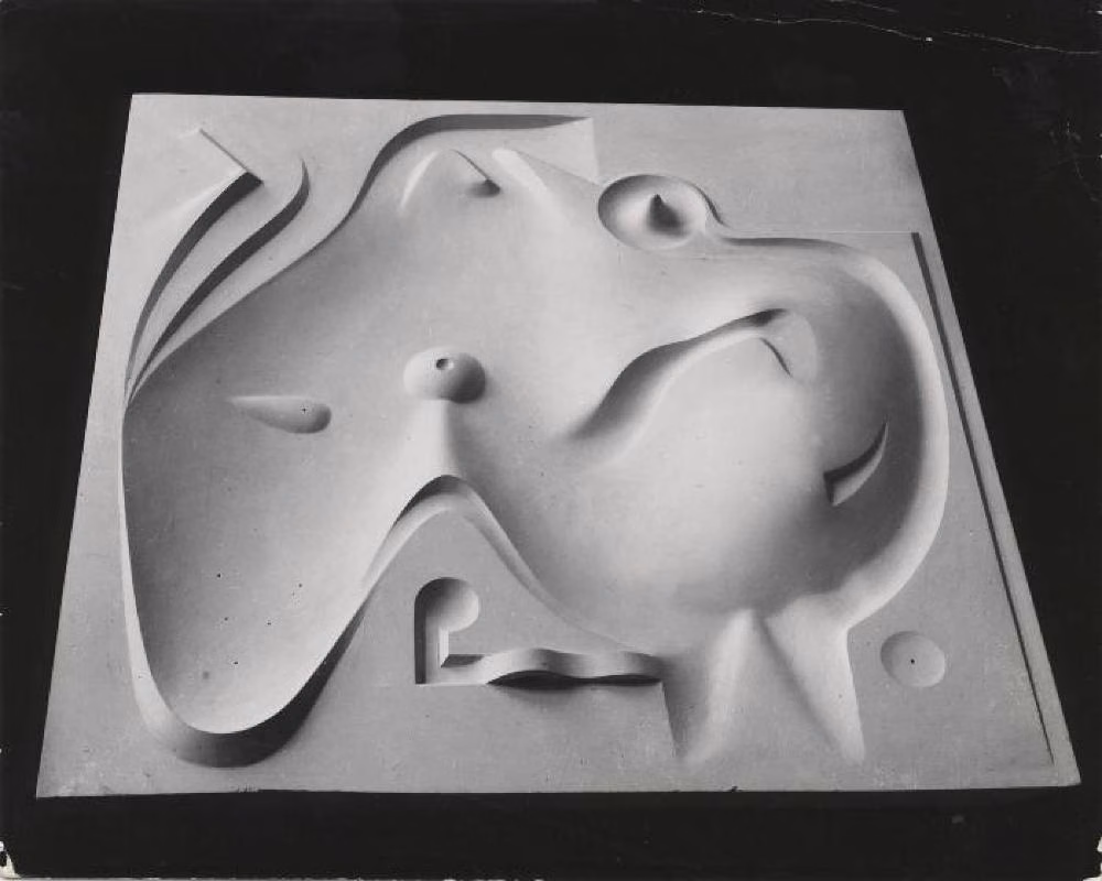 Isamu Noguchi landscape model