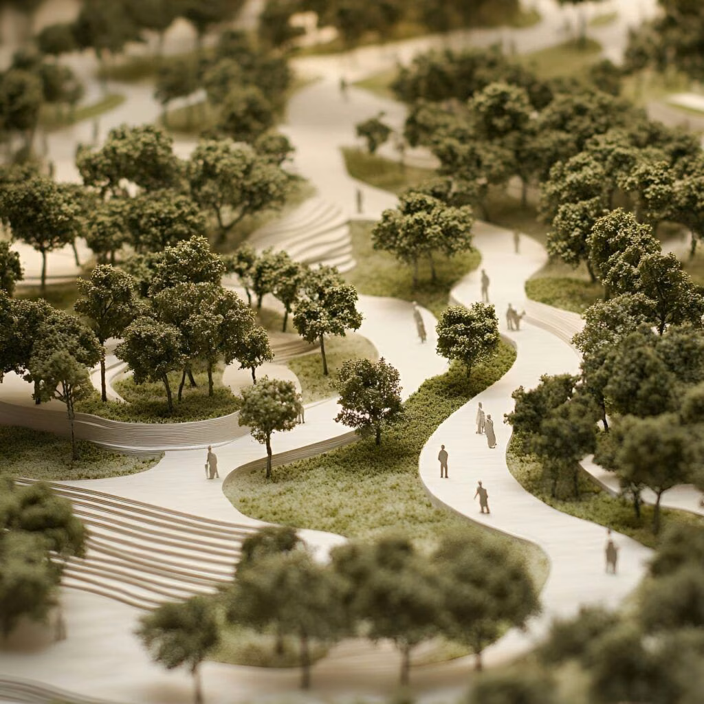 Landscape model