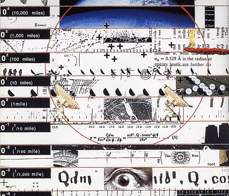 Collage of measures, instruments and scales